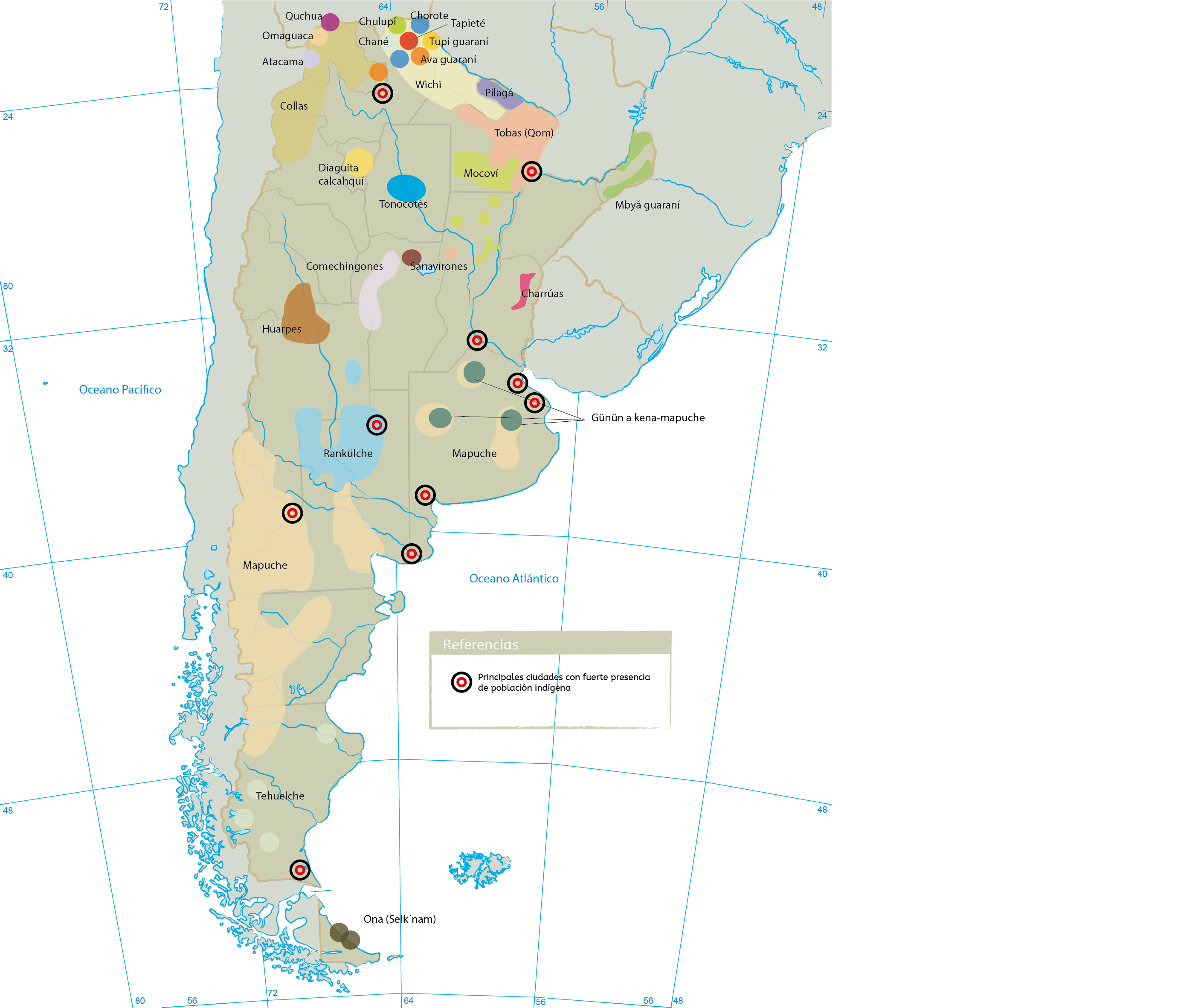 Pueblos Originarios del actual territorio  argentino al siglo XVI